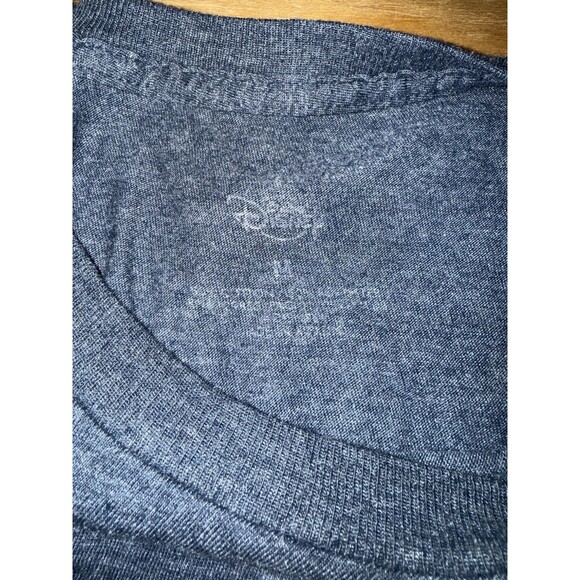 Disneyland Resort Mickey & Walt Castle Graphic T-Shirt Adult Medium Navy Tee - Picture 3 of 5